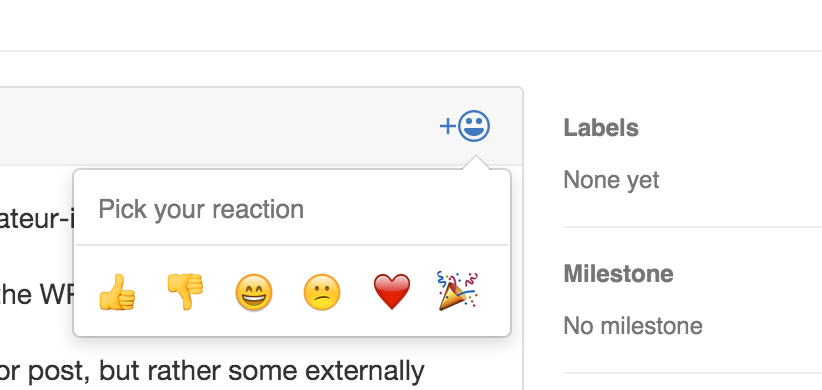 Github Reactions